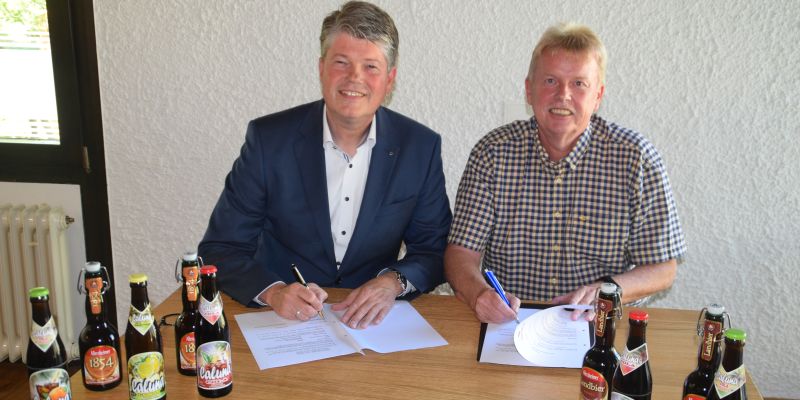 Brauerei Allersheim verlängert mit der Stadtoldendorfer Sportmarketing GmbH