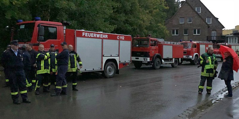 Der Landkreis Holzminden unterstützt beim Moorbrand in Meppen