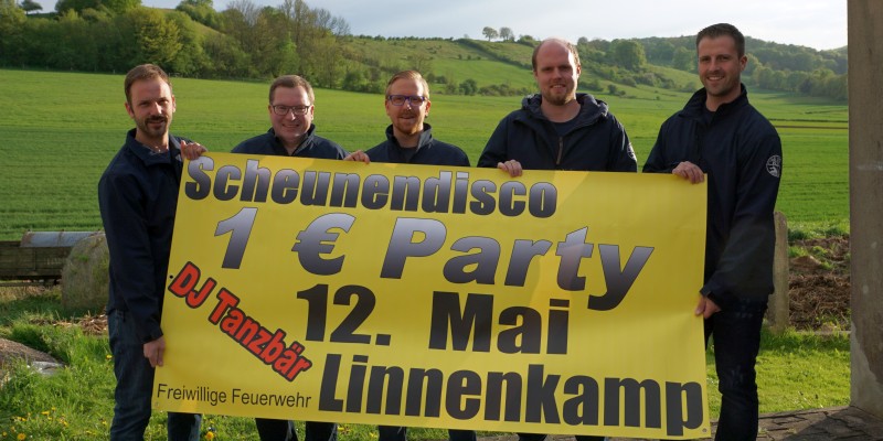 Linnenkamp feiert die achte Scheunendisco