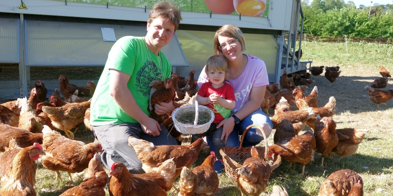 Das Familienunternehmen Schriever setzt auf Ökologie und Tierschutz