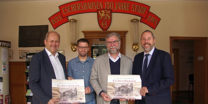 Postkartenkalender 2019 erstmals für die Stadt Eschershausen