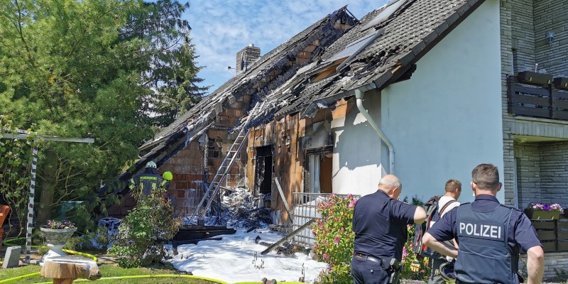 Abflammen von Unkraut war wahrscheinlich die Brandursache in Eschershausen