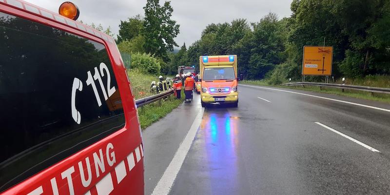 Feuerwehr Bodenwerder befreit verunfallten Rollerfahrer