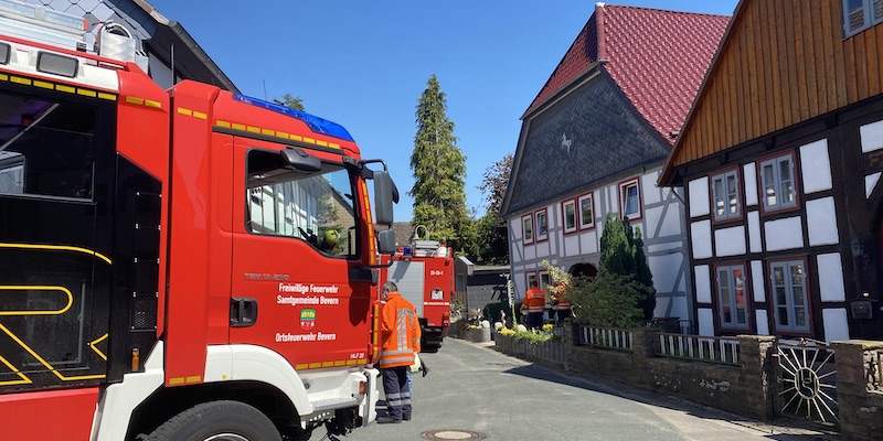 Angebranntes Essen sorgt für Feuerwehreinsatz in Lobach 