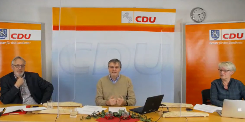 Großes Interesse an virtueller CDU-Schuldiskussion