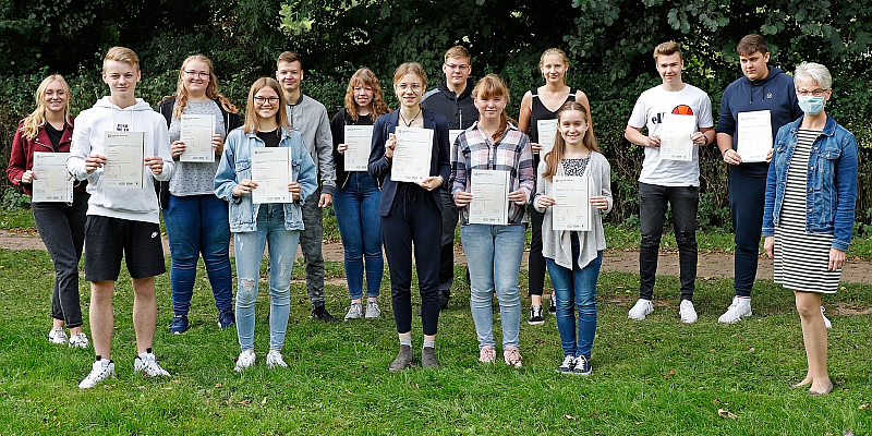 PGS-Schüler erhalten Cambridge Englischzertifizierung