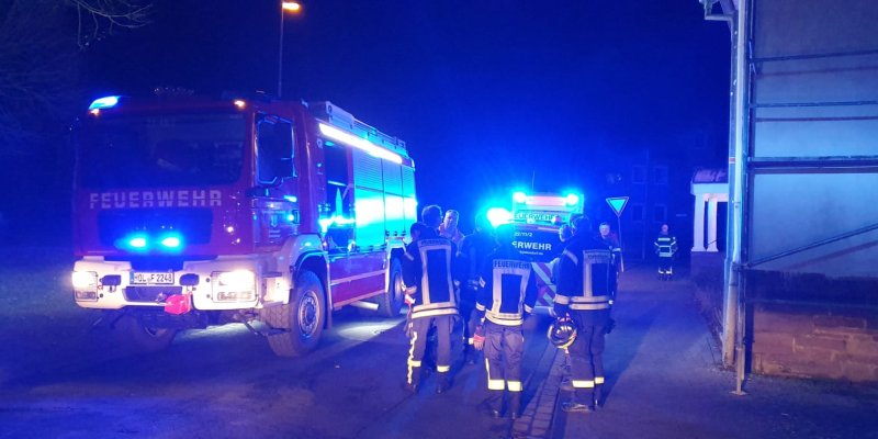 Feuerwehreinsatz nach privater Feier im Stadtoldendorfer Lindenhof