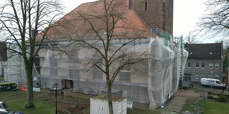 Baustelle an der St. Dionys-Kirche geht weiter