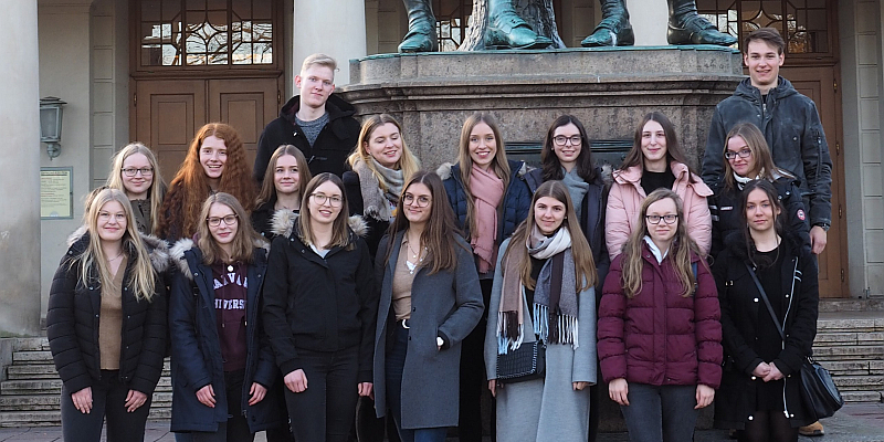 PG-Schüler*innen verbringen Studientage in Weimar