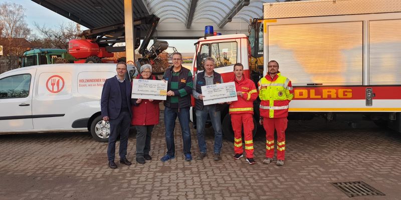 Hiesige Unternehmensgruppe unterstützt DLRG und Tafel Holzminden