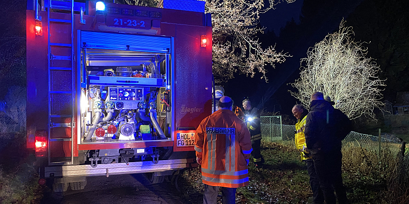 Feuerwehr Grünenplan rettet bewusstlose Frau 