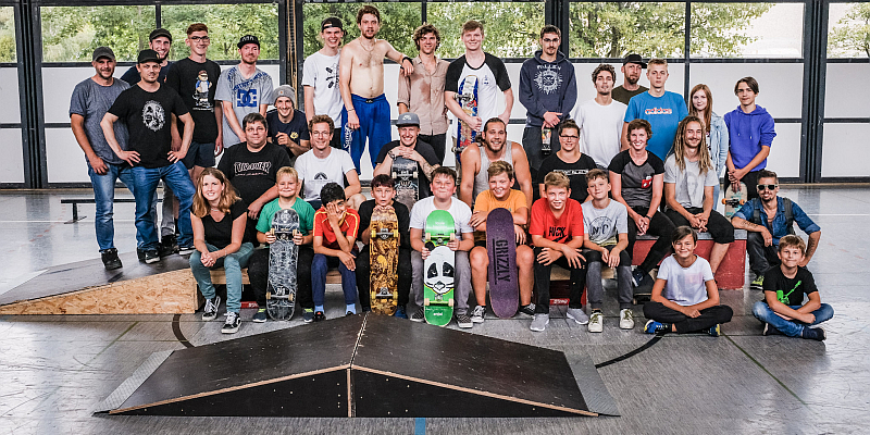 Jonny Bächler und Milan Haase sind die neuen Kreismeister im Skateboarding