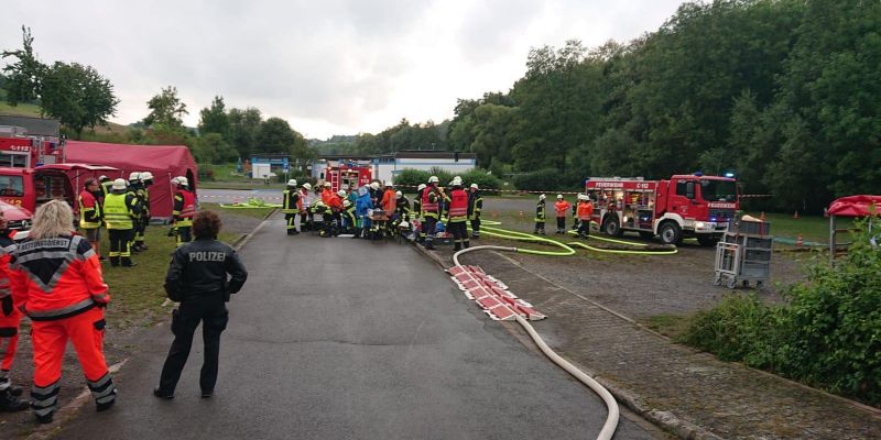 Polle: Alarm im Freibad nach Chlorgasaustritt 