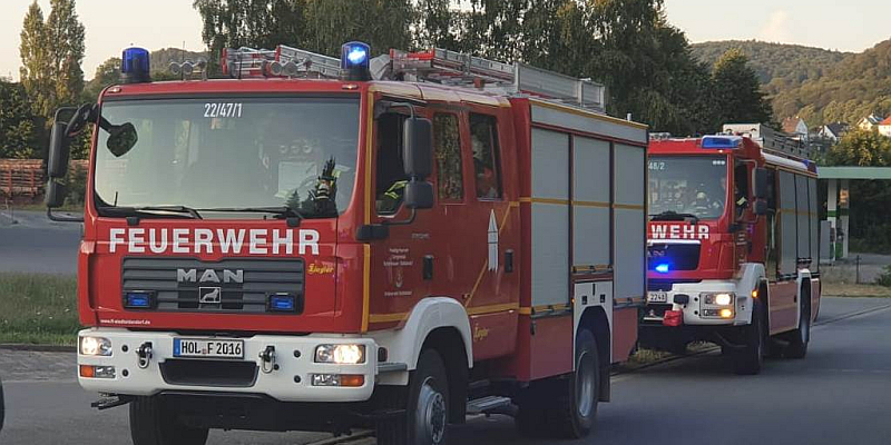 Abbrand von Unrat führt zur Alarmierung der Feuerwehr Stadtoldendorf