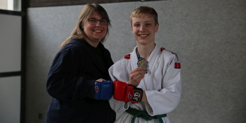 Rico Haas erkämpft sich die Silbermedaille