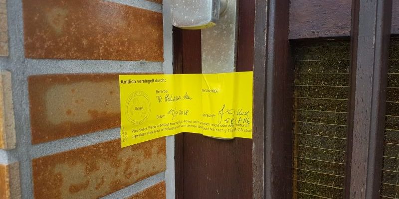 Polizei durchsucht leerstehendes Wohnhaus in Silberborn