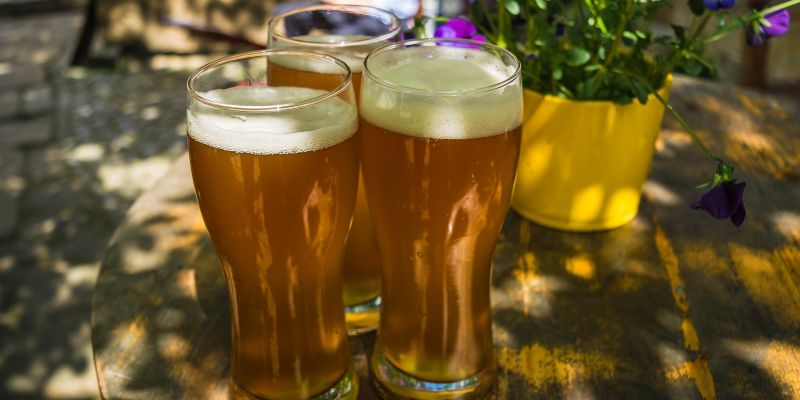 Große Biergarten-Eröffnung im Gasthof Angerkrug