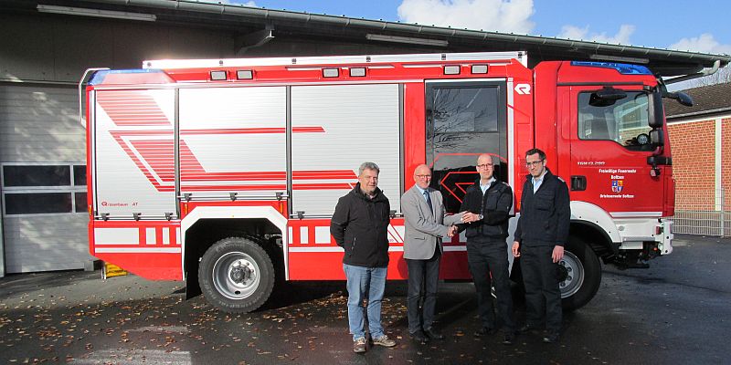 Neues Fahrzeug für die Ortsfeuerwehr Boffzen