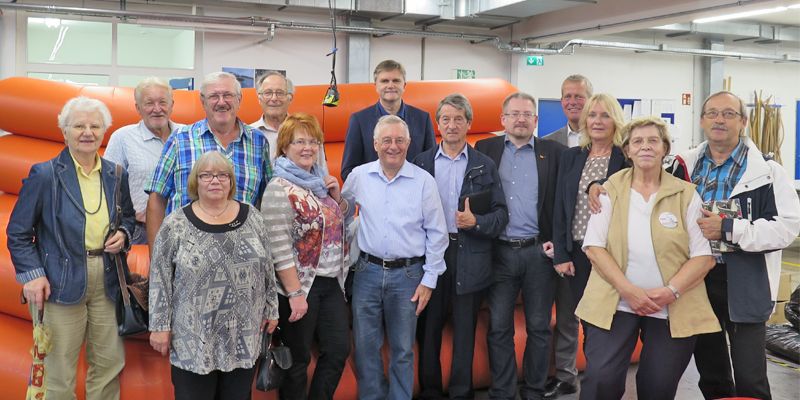 CDU besucht die Survitec-Group in Eschershausen 