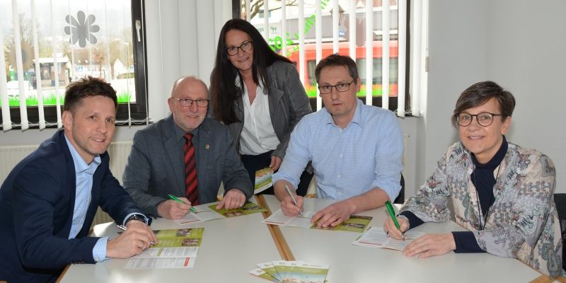 v.L.: Tino Wenkel, Uwe König, Ulrike Drees, Thomas Köhler und Claudia Malt