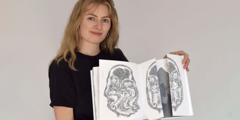 So sehen Kopfschmerzen aus: HAWK-Absolventin Anisha Gattnar entwickelt Darstellungen der Migräne mit Aura