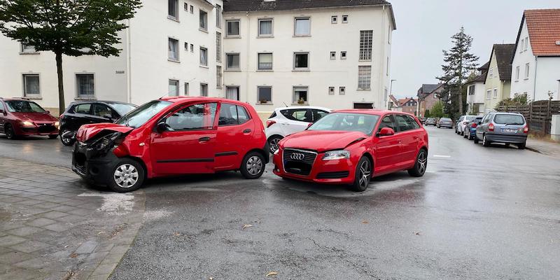 Verkehrsunfall am Grimmenstein: Eine Person leicht verletzt