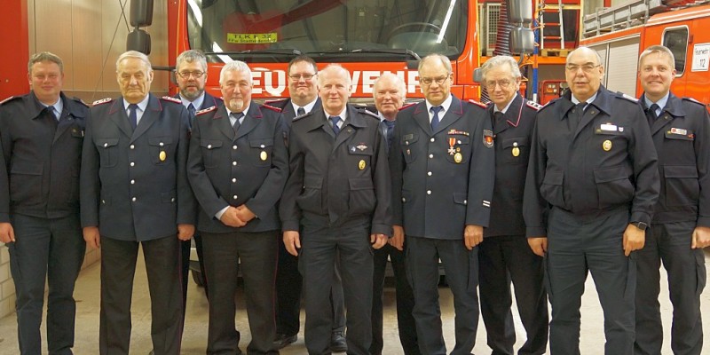 Langjährige und herausragende Ehrungen bei der Feuerwehr Stadtoldendorf